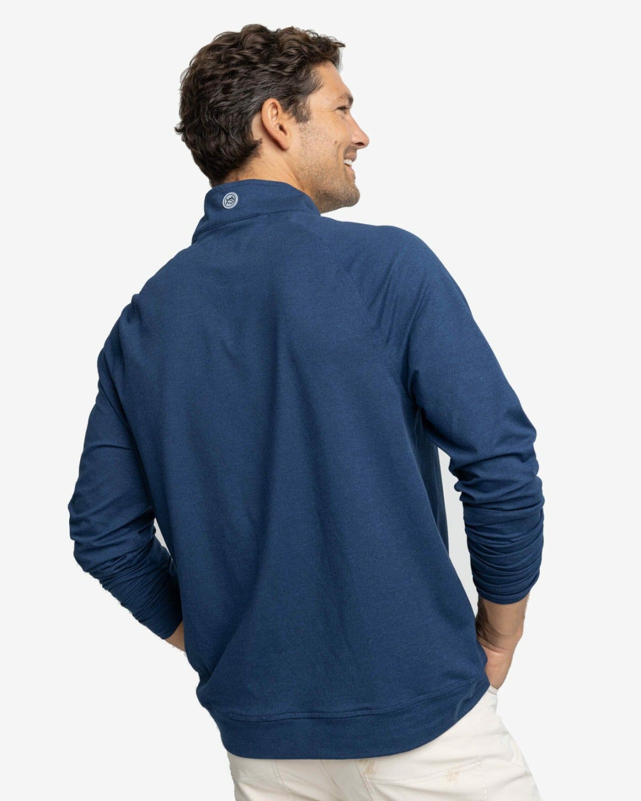 Cruiser Heather Quarter Zip Pullover Southern Tide Savings
