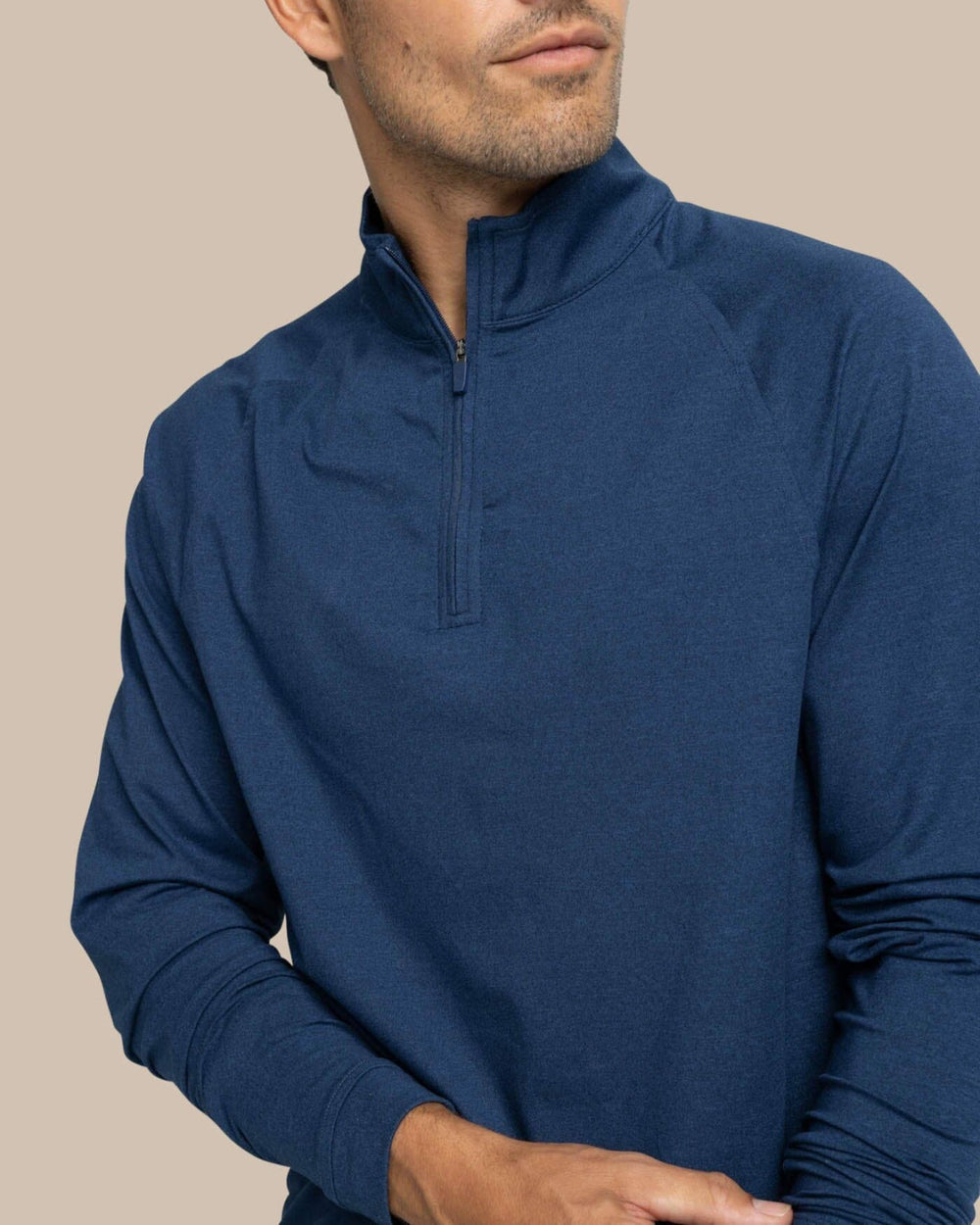Cruiser Heather Quarter Zip Pullover Southern Tide Savings