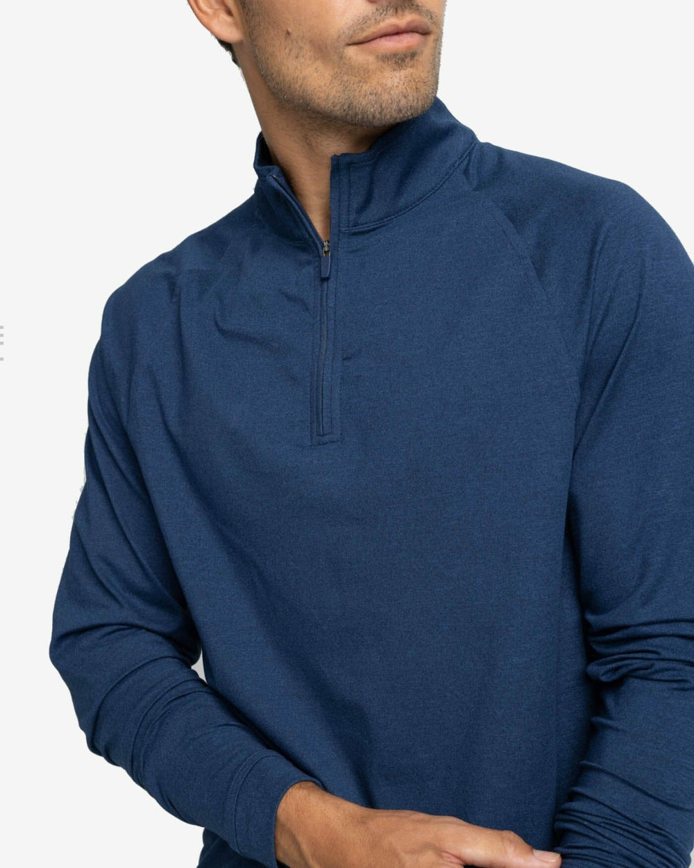 Cruiser Heather Quarter Zip Pullover Southern Tide Savings