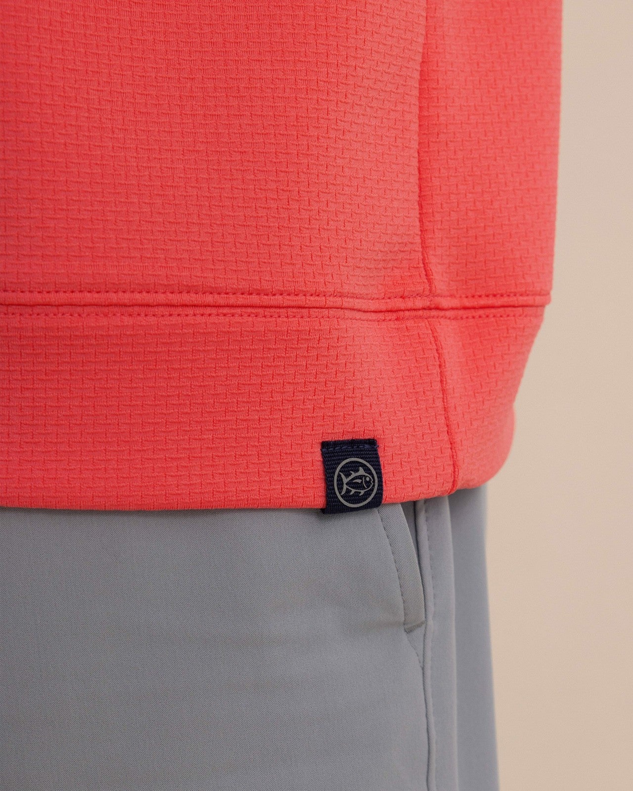 Schooner Quarter Zip - Sunkist Coral Southern Tide Limited Offer