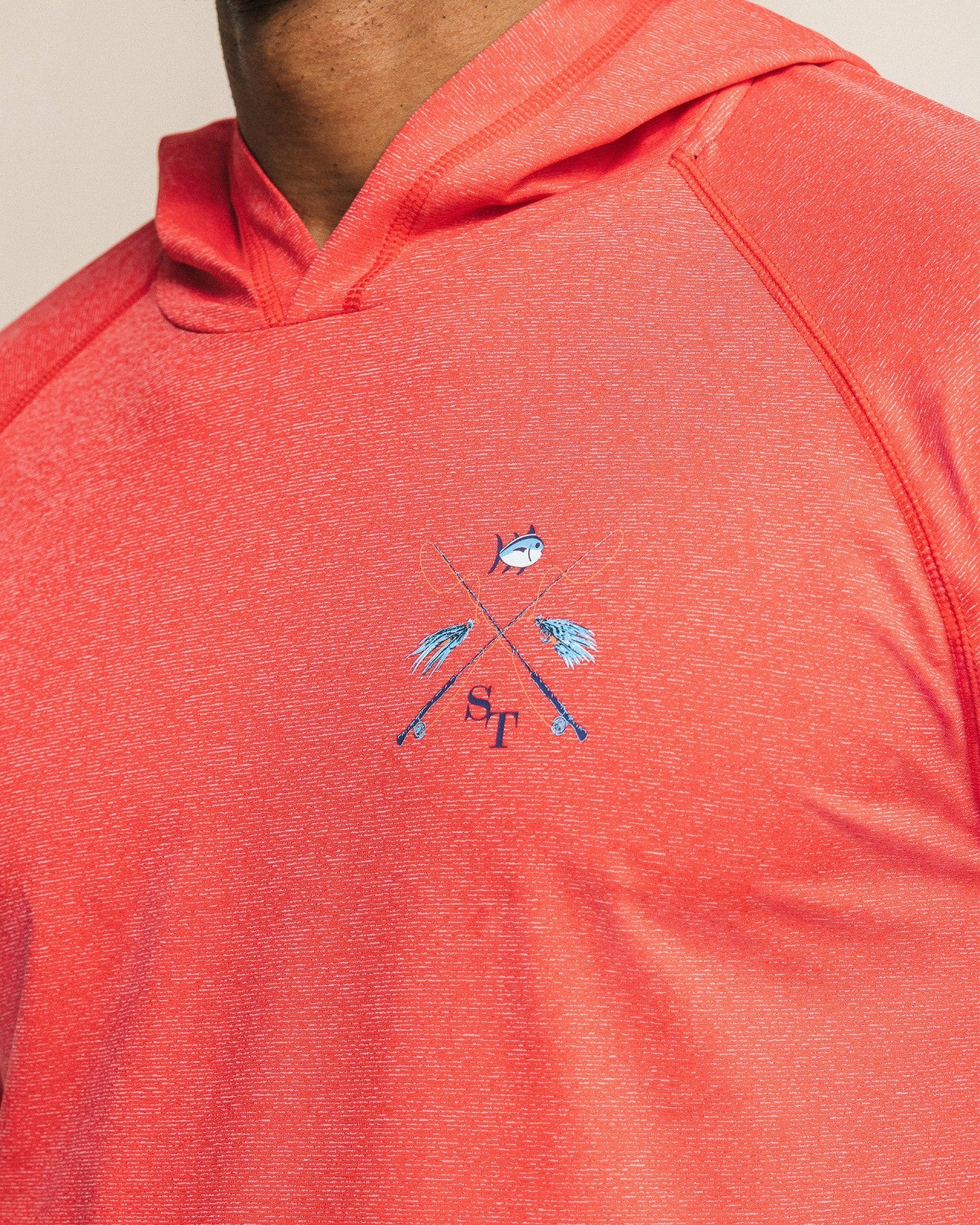 Crossed Lines Coastal Breeze® Performance Hoodie Southern Tide Exclusive Deal