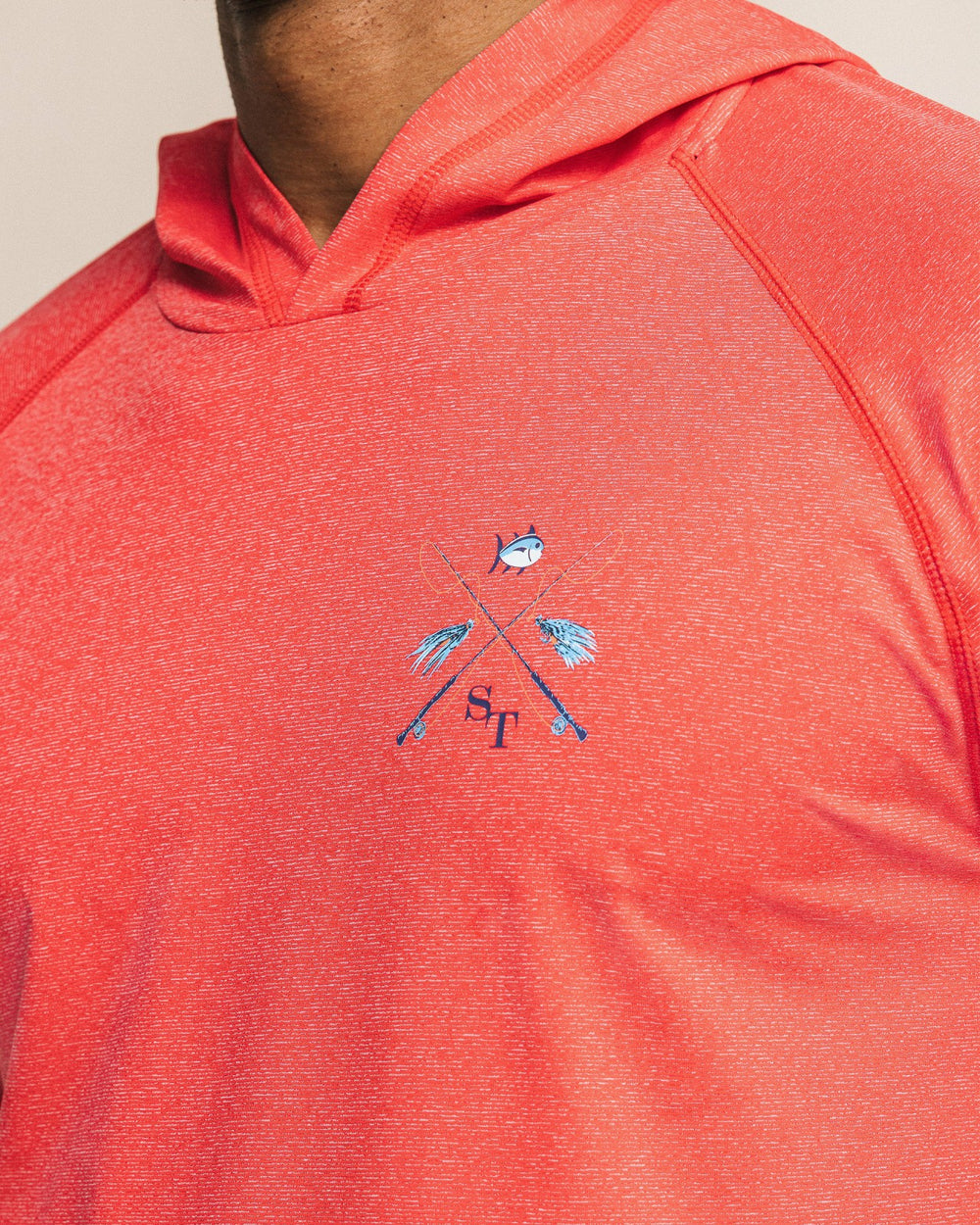 Crossed Lines Coastal Breeze® Performance Hoodie Southern Tide Exclusive Deal