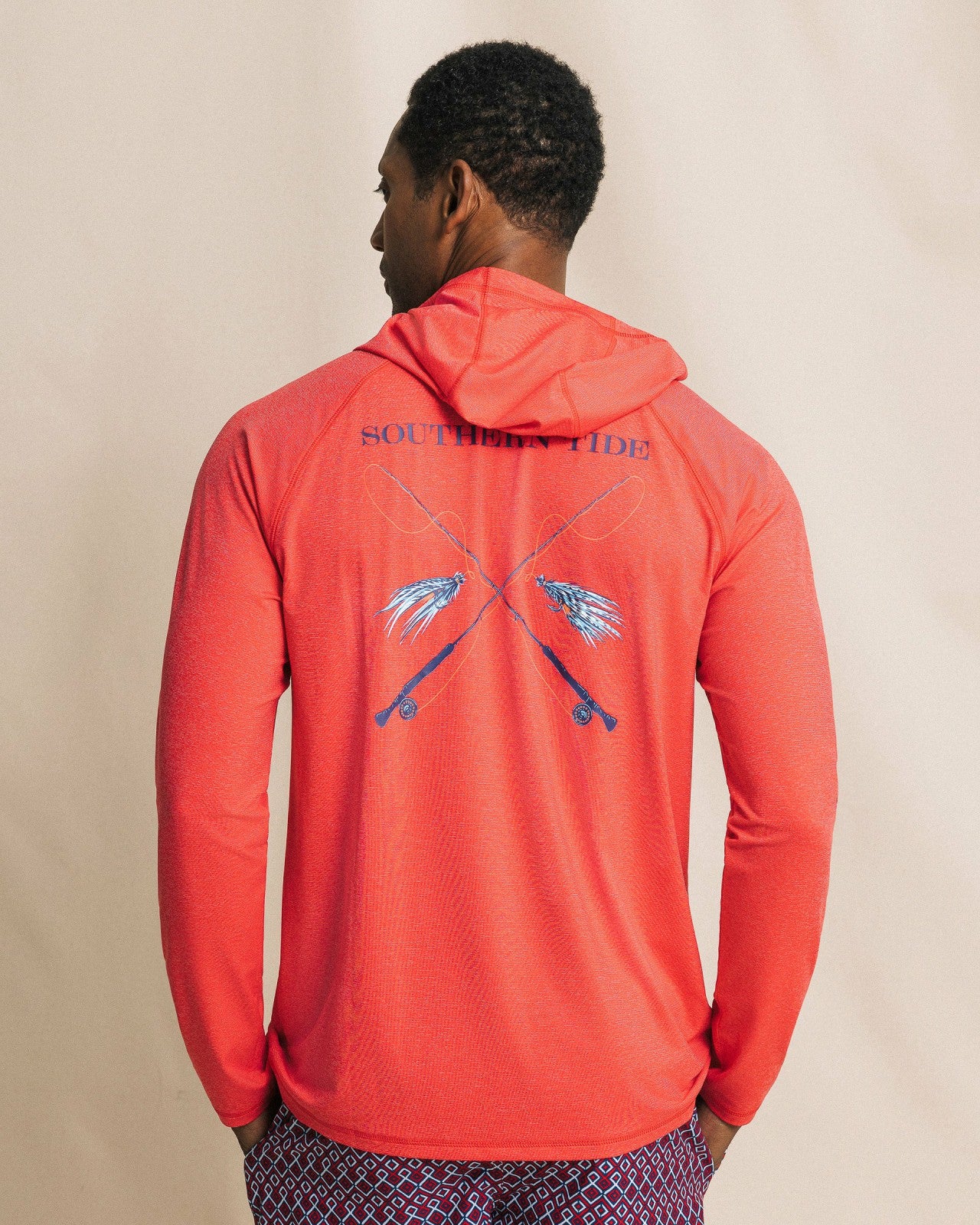 Crossed Lines Coastal Breeze® Performance Hoodie Southern Tide Exclusive Deal