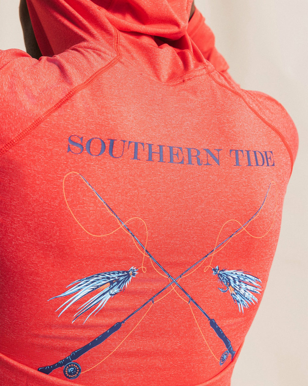 Crossed Lines Coastal Breeze® Performance Hoodie Southern Tide Exclusive Deal
