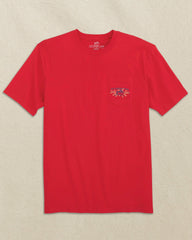 Vintage Firecracker Label Short Sleeve T-Shirt Southern Tide Discounted