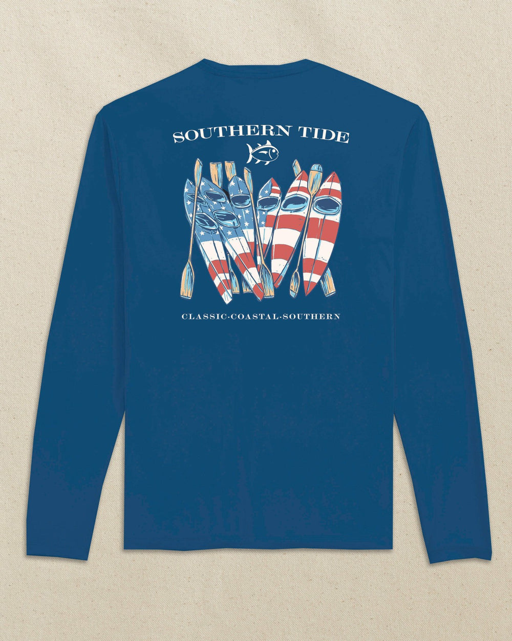 Americana Kayaks Long Sleeve Performance T-Shirt Southern Tide Outlets