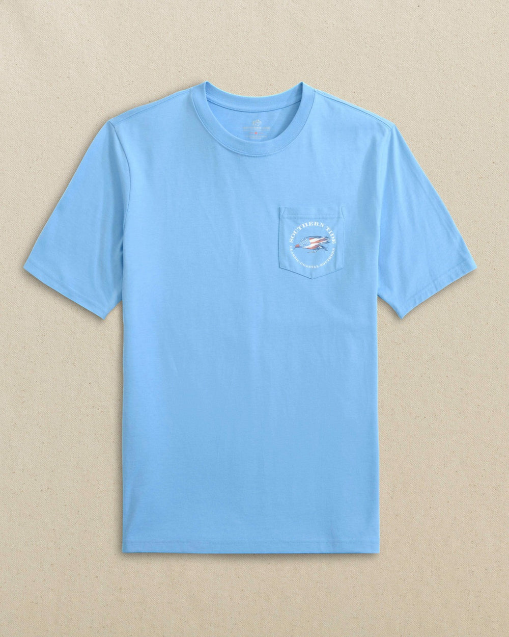 Americana Trout Basket Short Sleeve T-Shirt Southern Tide Hot Deal