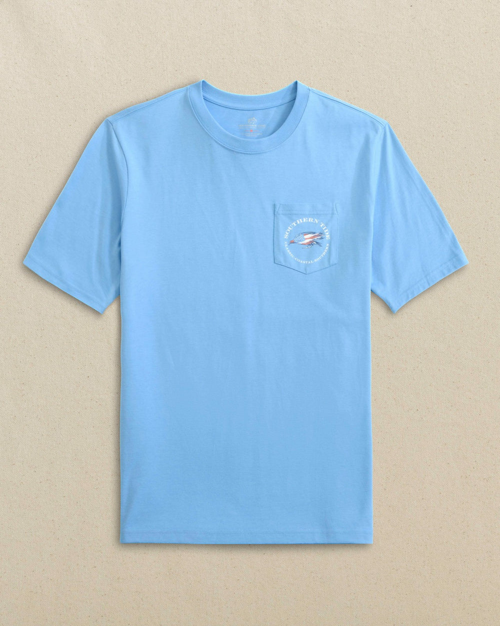 Americana Trout Basket Short Sleeve T-Shirt Southern Tide Hot Deal