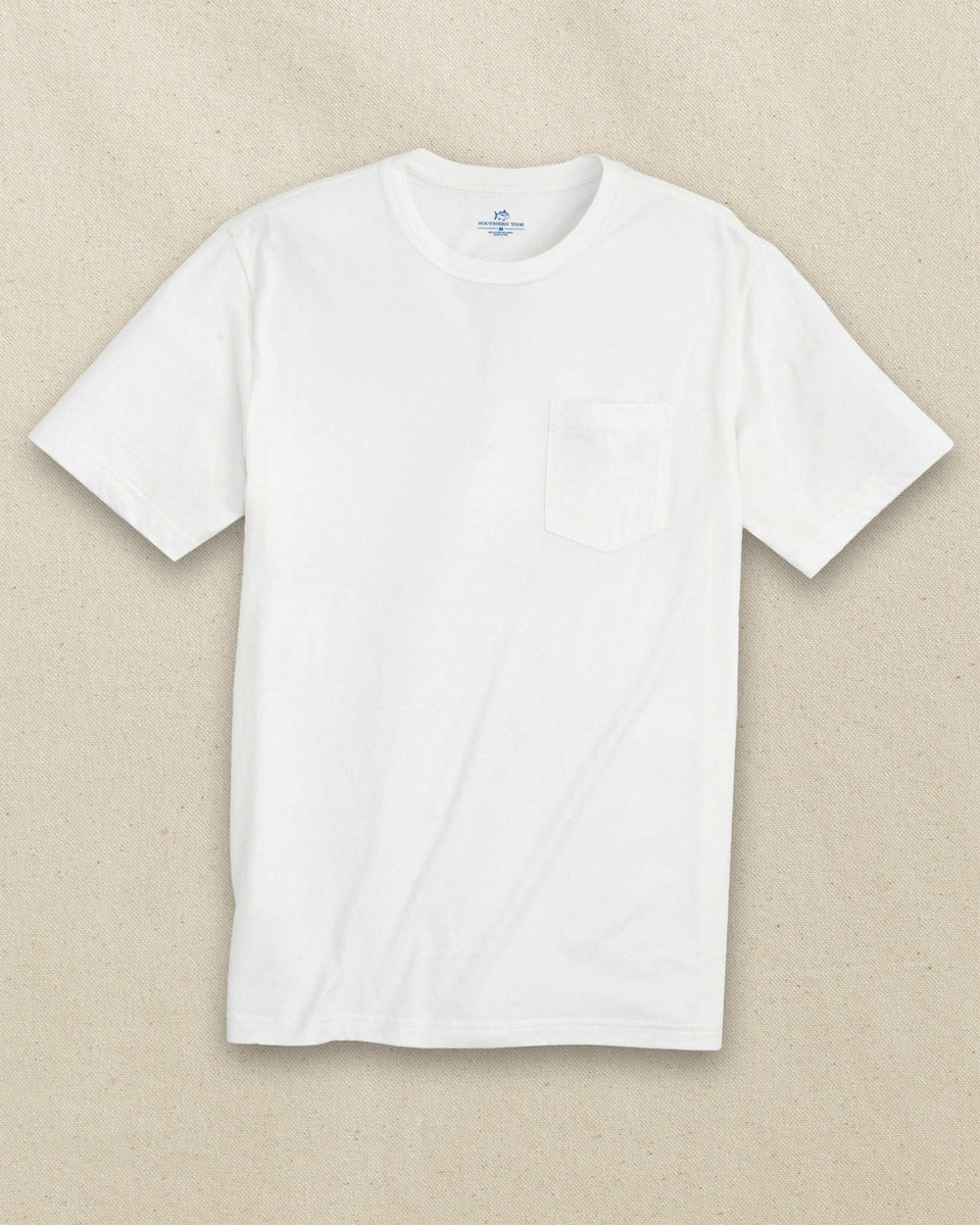 Classic White Short Sleeve Pocket T-Shirt Southern Tide Exclusive Deal
