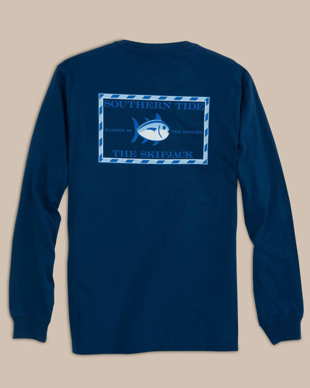 Long Sleeve Skipjack Graphic T-shirt Southern Tide Special Offer