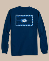 Long Sleeve Skipjack Graphic T-shirt Southern Tide Special Offer