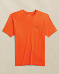 Embroidered Skipjack T-Shirt - Orange & Purple Southern Tide Limited Offer