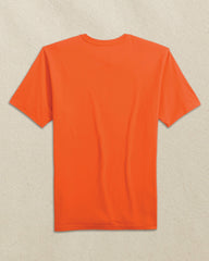 Embroidered Skipjack T-Shirt - Orange & Purple Southern Tide Limited Offer