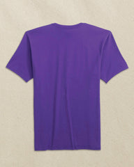 Embroidered Skipjack T-Shirt - Purple & Yellow Southern Tide Value Deal