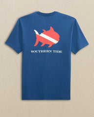 Skipjack Scuba Flag Short Sleeve T-Shirt Southern Tide On Sale