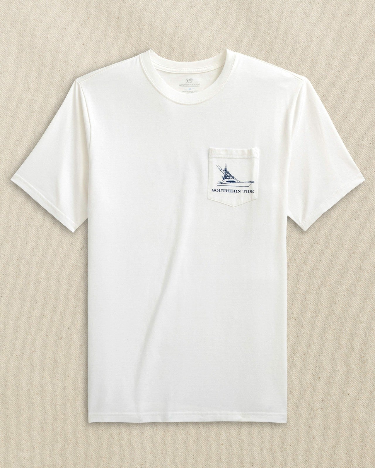 Fishing Boat Short Sleeve T-Shirt Southern Tide Discounted