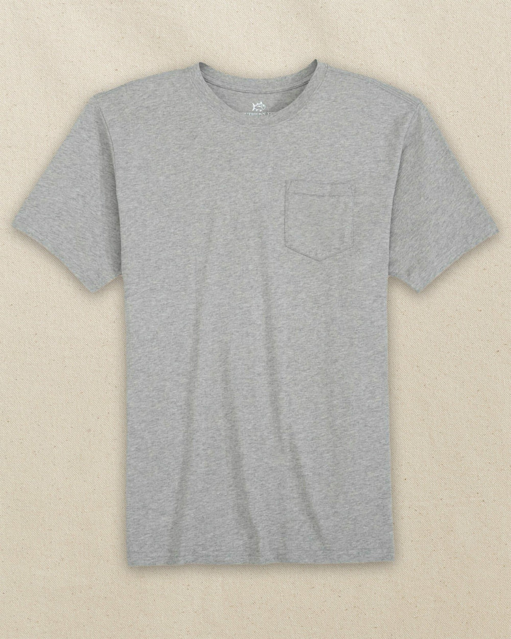 Heather Grey Classic Short Sleeve Pocket T-Shirt Southern Tide Limited Offer