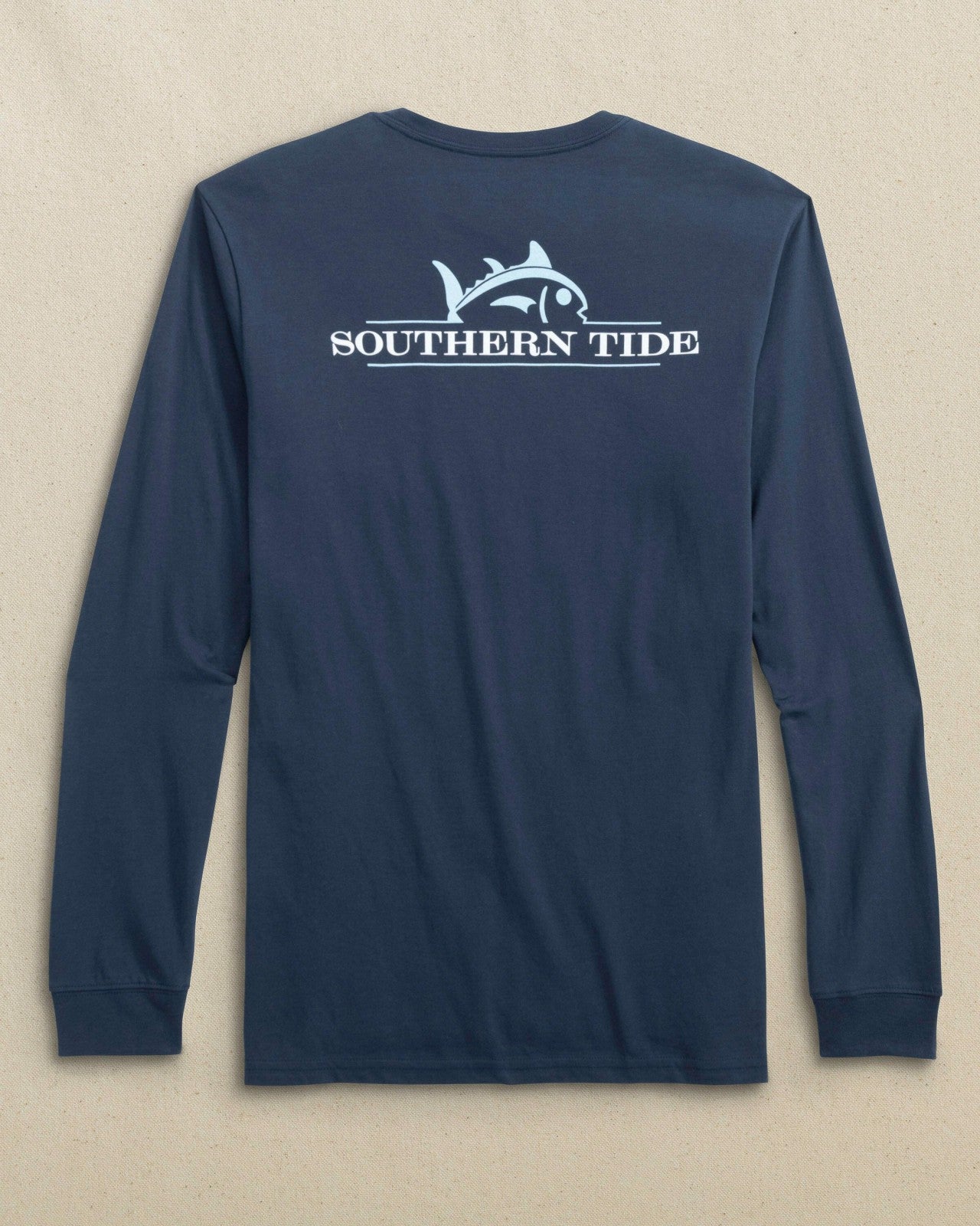 Rising Skipjack Long Sleeve T-Shirt Southern Tide On Sale