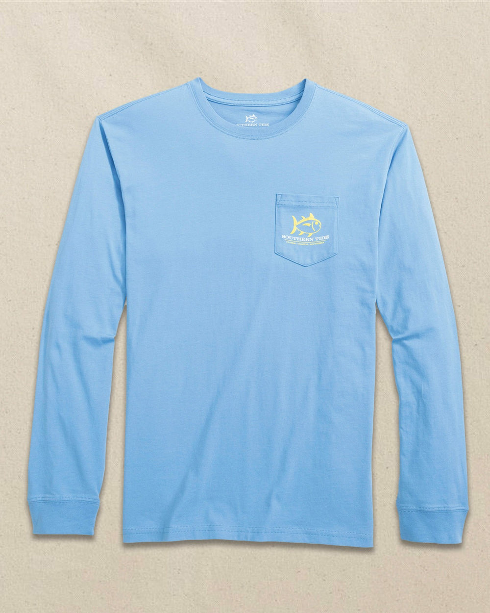 Rising Skipjack Long Sleeve T-Shirt Southern Tide On Sale