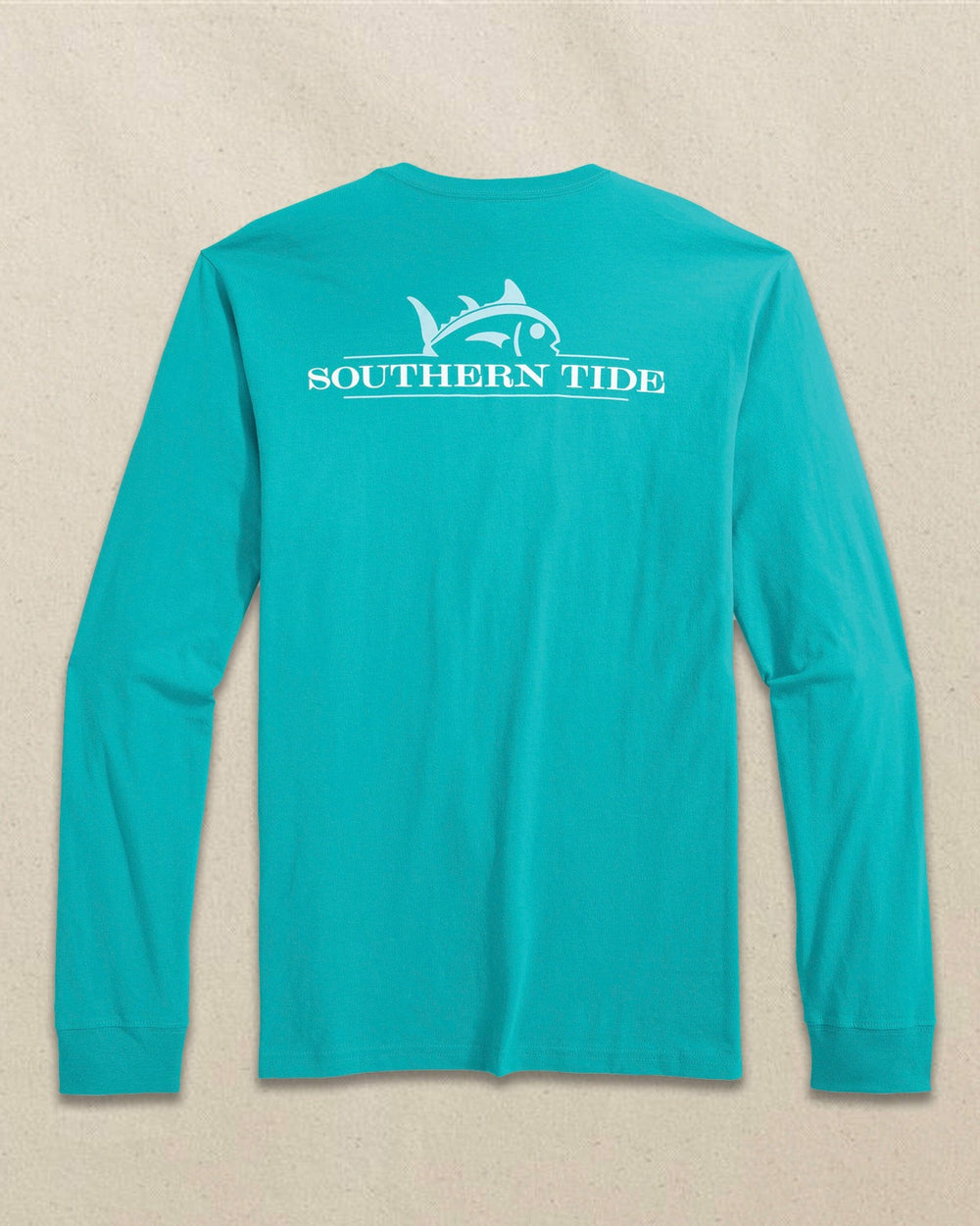 Rising Skipjack Long Sleeve T-Shirt Southern Tide On Sale