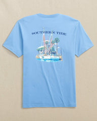 Skipjack Shrimp Boat Short Sleeve T-Shirt Southern Tide Special Offer