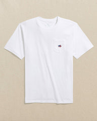 Americana Embroidered Short Sleeve T-Shirt Southern Tide Discounted