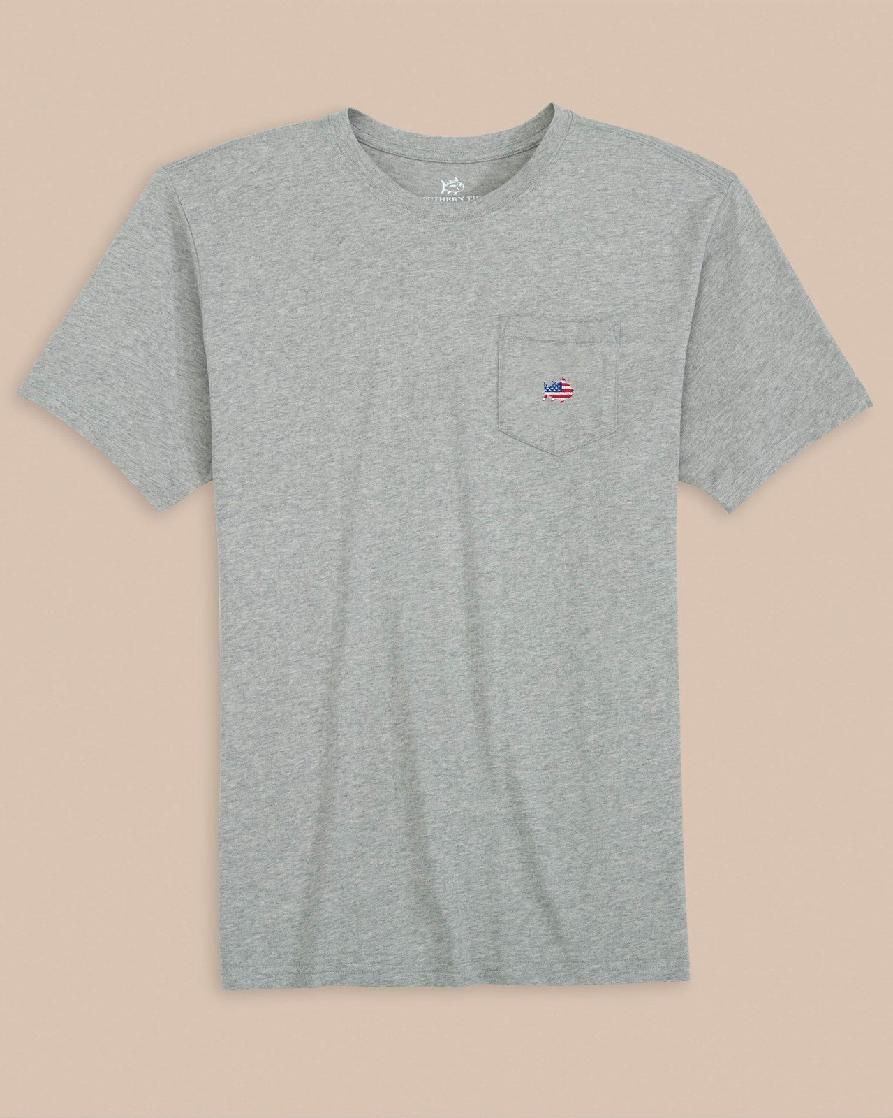 Americana Embroidered Short Sleeve T-Shirt Southern Tide Discounted