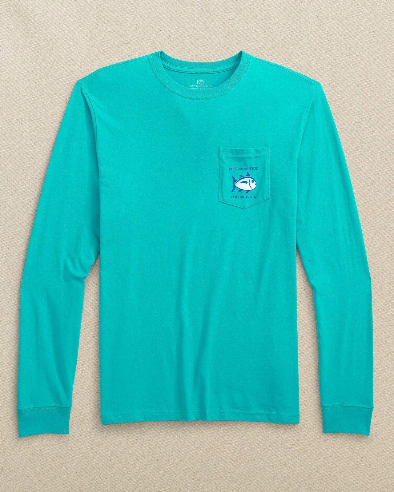 Original Skipjack Long Sleeve Pocket T-Shirt Southern Tide Outlets