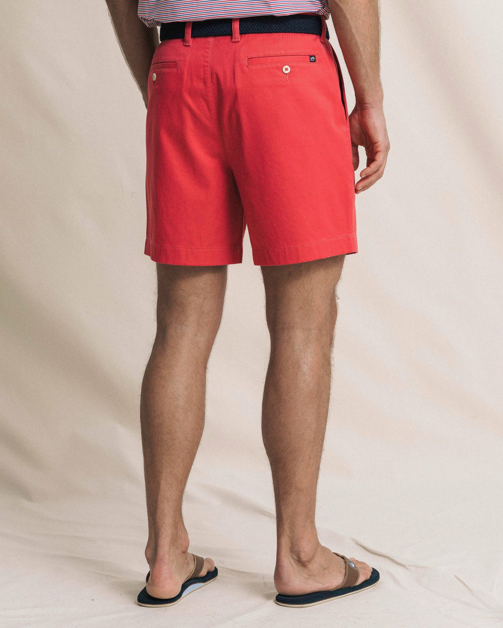 Channel Marker 7" Chino Short - Claret Red Southern Tide Hot Deal