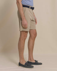Birdie 8" Performance Short - Sandstone Khaki Southern Tide Outlets