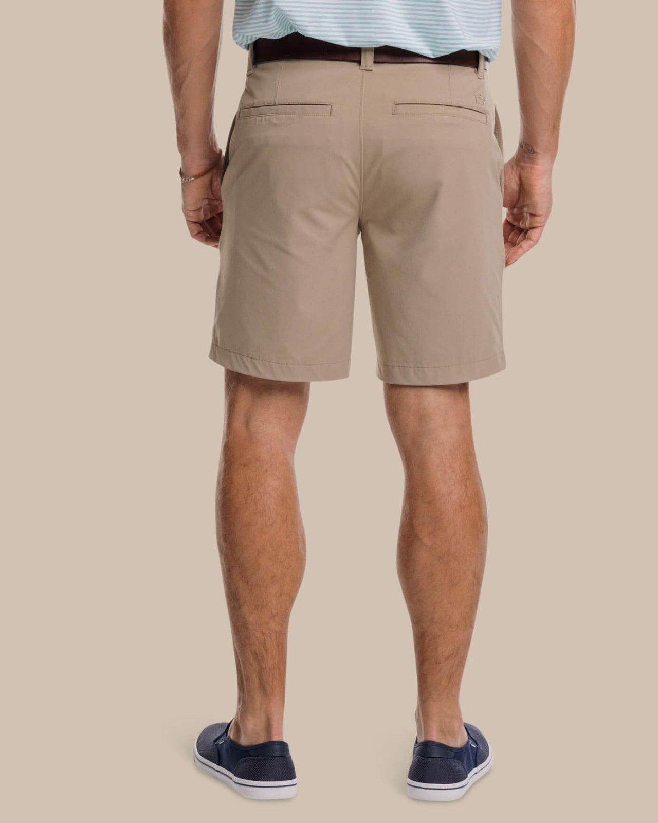brrr°®-die 8 Inch Performance Golf Short - Khaki Southern Tide Exclusive Deal