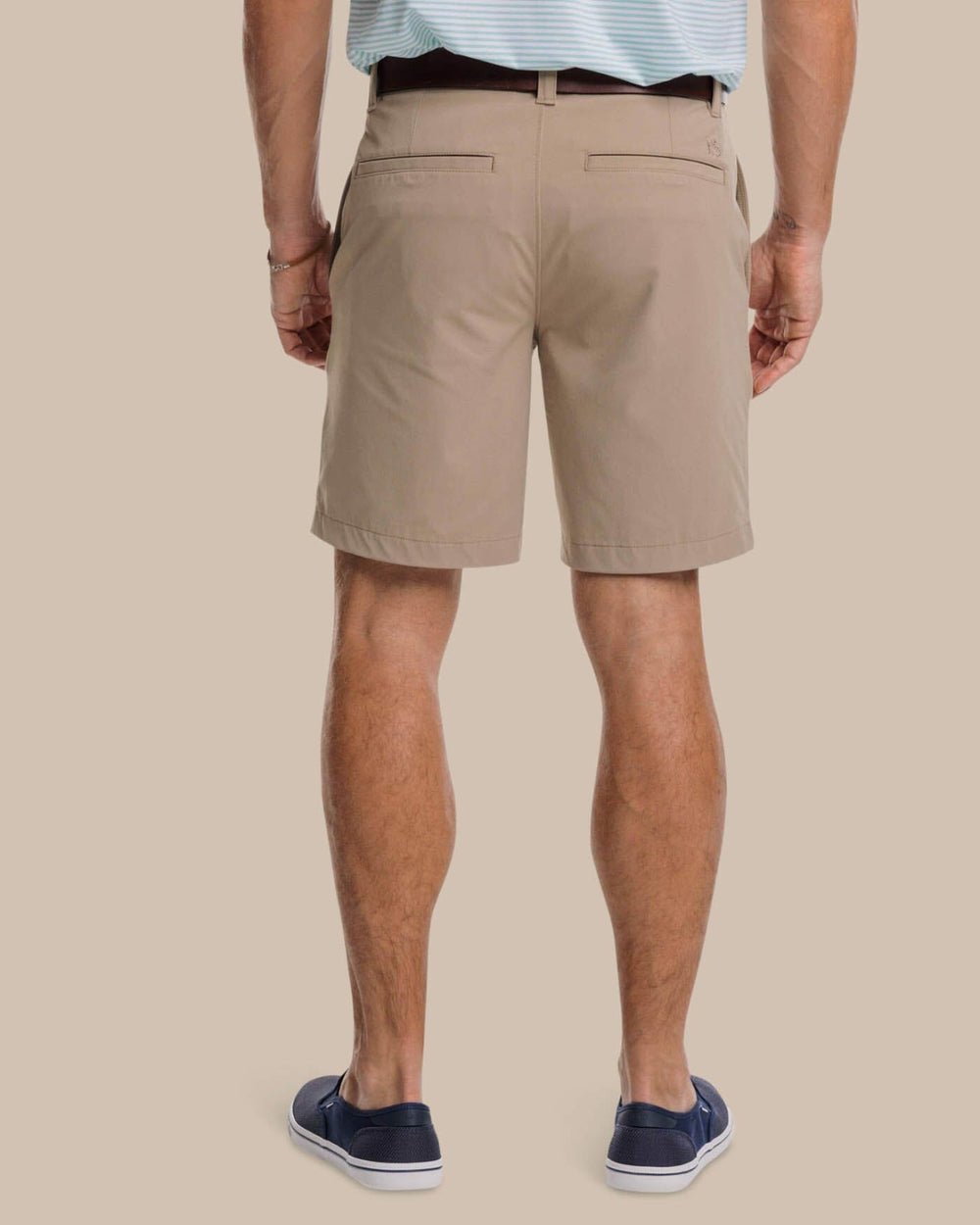 brrr°®-die 8 Inch Performance Golf Short - Khaki Southern Tide Exclusive Deal