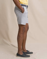 Channel Marker 7" Chino Short - Seagull Grey Southern Tide Outlets