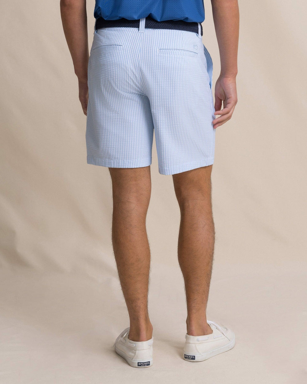Coral Vista Seersucker 8" Performance Short Southern Tide Special Offer