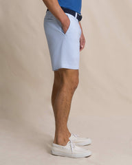 Coral Vista Seersucker 8" Performance Short Southern Tide Special Offer