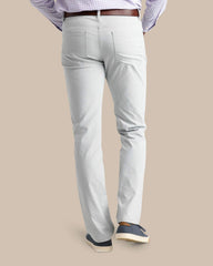 Mens Slim Fit Performance Chino Pants – Grey Southern Tide Limited Offer