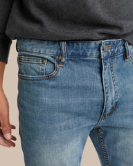 Jeans - Charleston Denim Medium Wash Southern Tide On Sale