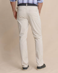 Mens Chino Pants in Performance Fabric - Khaki Stone Southern Tide Discounted