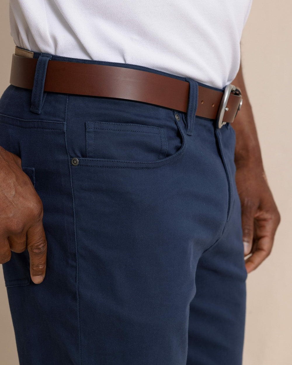 Sullivan Five Pocket Pant - Dress Blue Southern Tide Sale