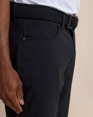 Intercoastal Performance Pant - Caviar Black Southern Tide Discount