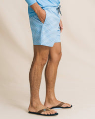 Ocean Echo Maritime Swim Trunk Southern Tide Discounted