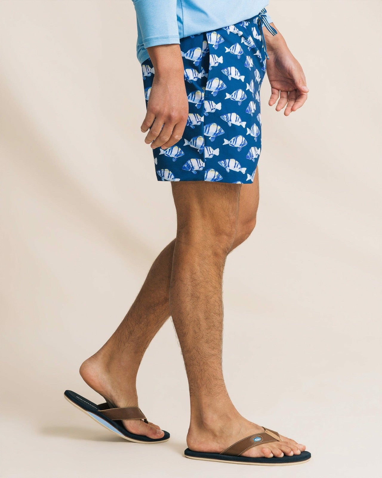Feeling Fintastic Maritime Swim Trunk Southern Tide Outlets