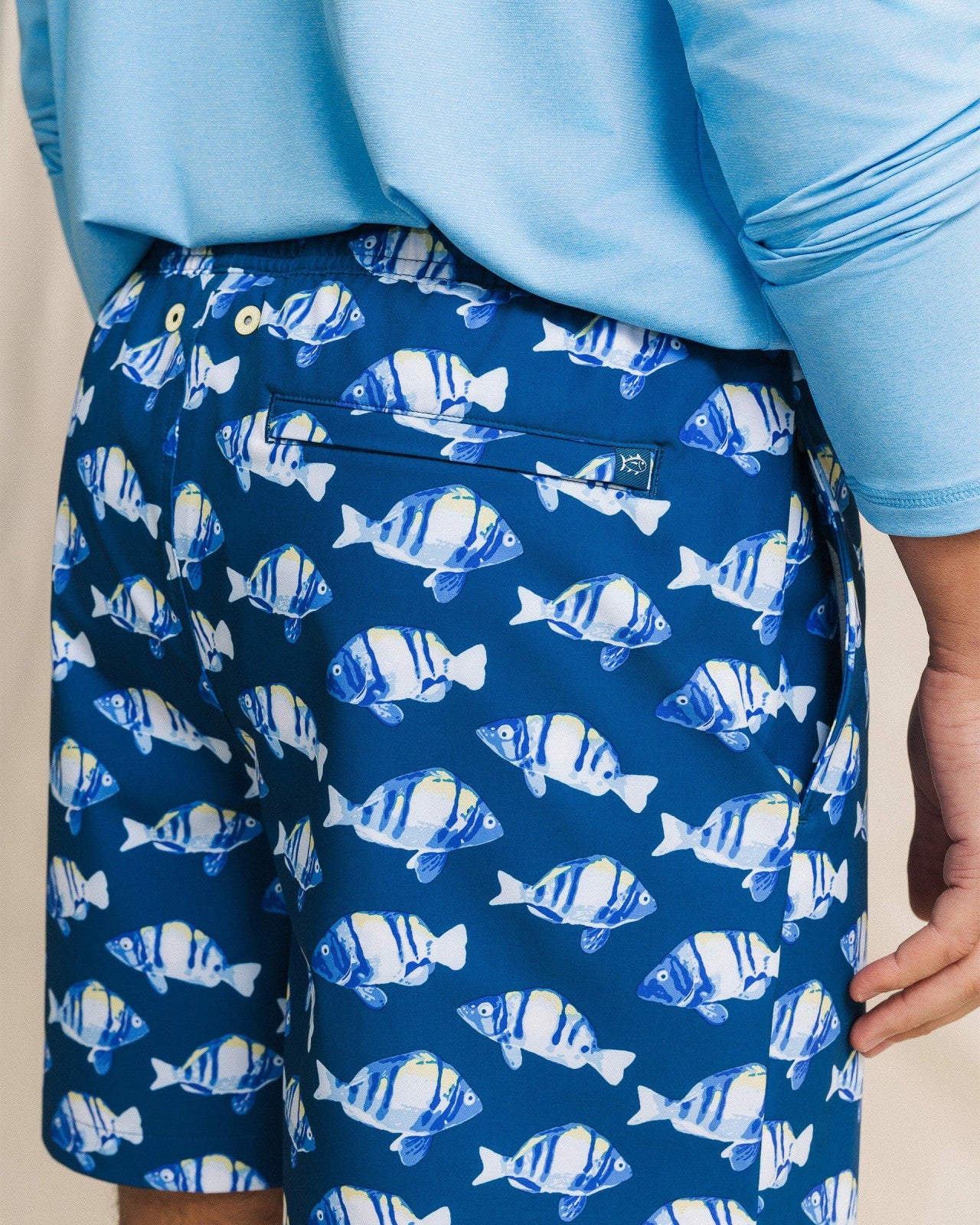 Feeling Fintastic Maritime Swim Trunk Southern Tide Outlets