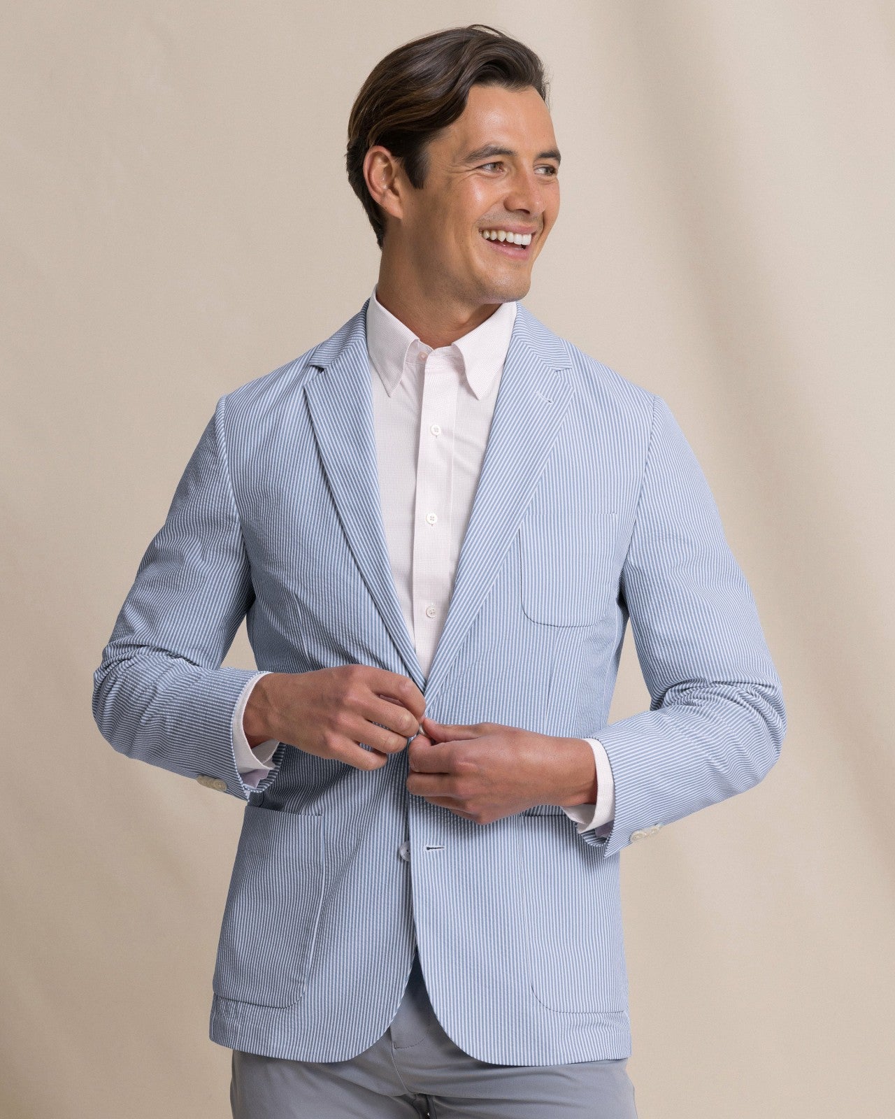 Charleston Pamlico Seersucker Blazer Southern Tide Discounted