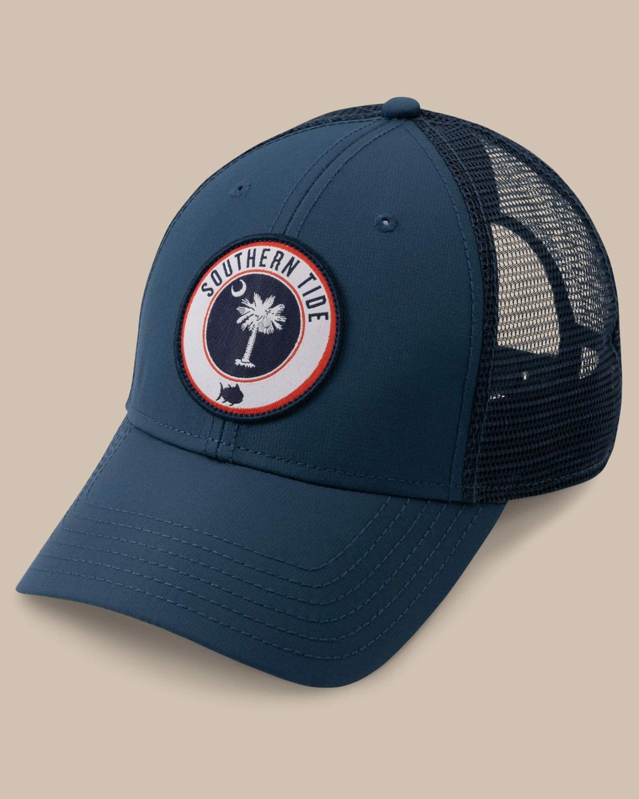 South Carolina Patch Performance Trucker Hat Hats Southern Tide Savings
