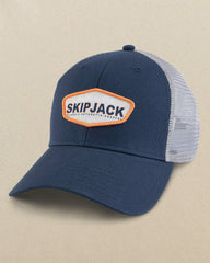 Vintage Badge Trucker Hat Southern Tide Sale