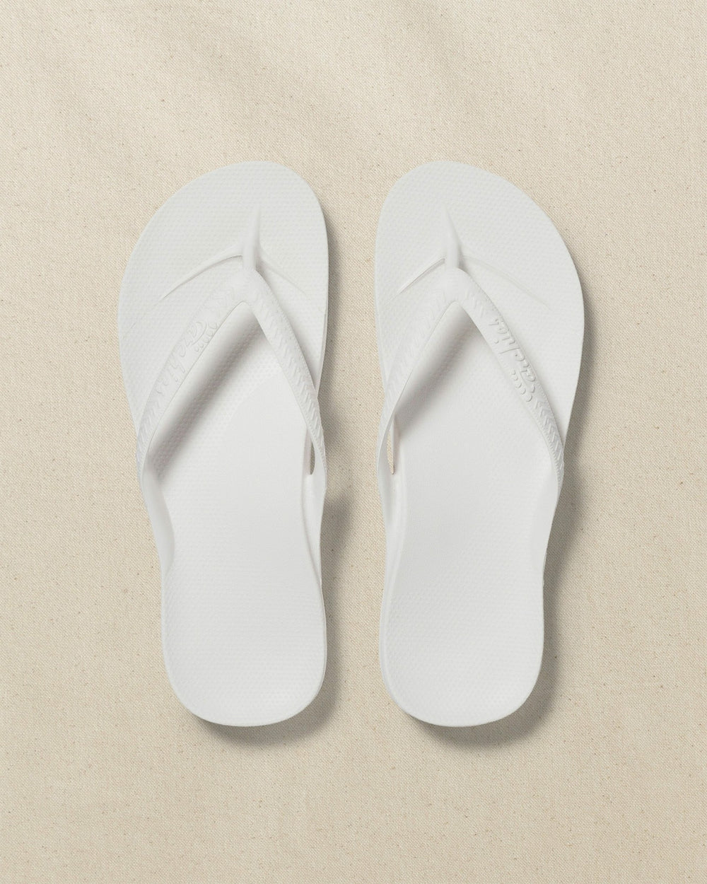 Archies Classic White Arch Support Flip Flop Southern Tide Special Offer