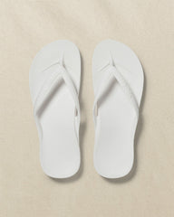Archies Classic White Arch Support Flip Flop Southern Tide Special Offer