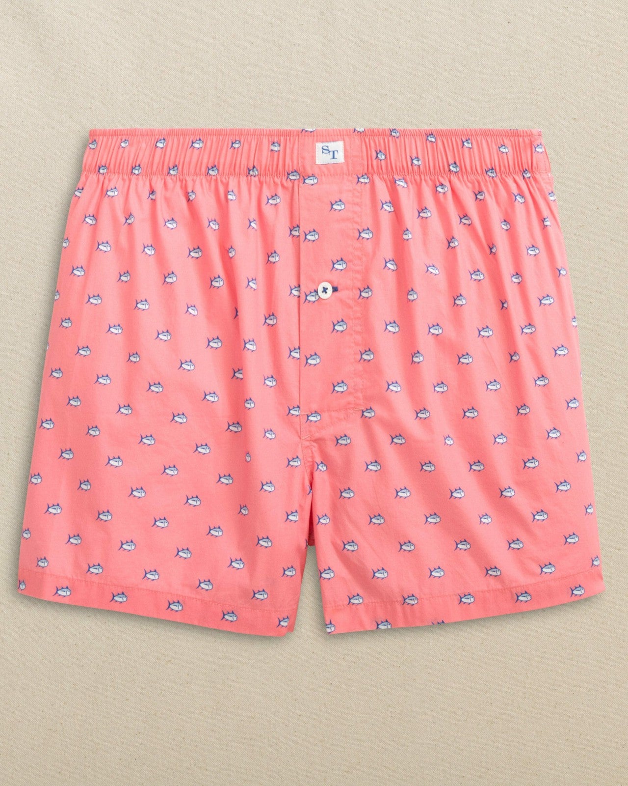 Mens Boxer Shorts - Original Skipjack Southern Tide Discounted