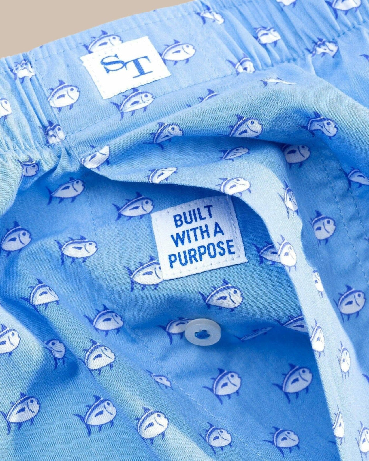 Mens Boxer Shorts - Original Skipjack Southern Tide Discounted